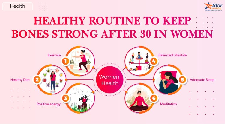 Healthy Routine to Keep Bones Strong After 30 in Women
